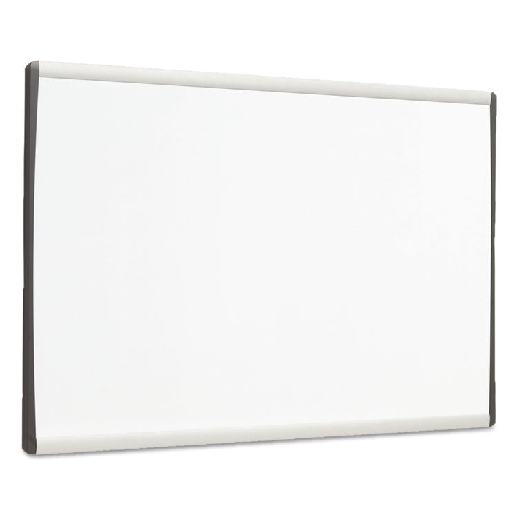 ARC Frame Cubicle Board, Magnetic Dry Erase, 14" x 11", White Surface, Satin Aluminum Frame