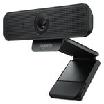 C925e 1080p Business Webcam, 1920 pixels x 1080 pixels, 2 Mpixels, Black