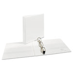 Heavy-Duty View Binder With Durahinge And One Touch Ezd Rings, 3 Rings, 1.5" Capacity, 11 X 8.5, White