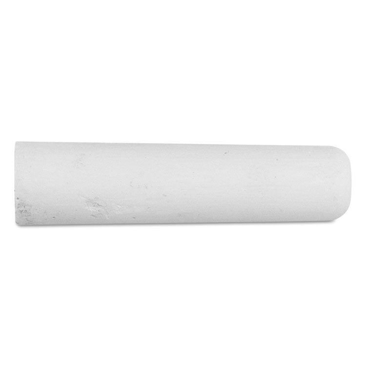 Railroad Crayon Chalk, 4" x 1" Diameter, White, 72/Box