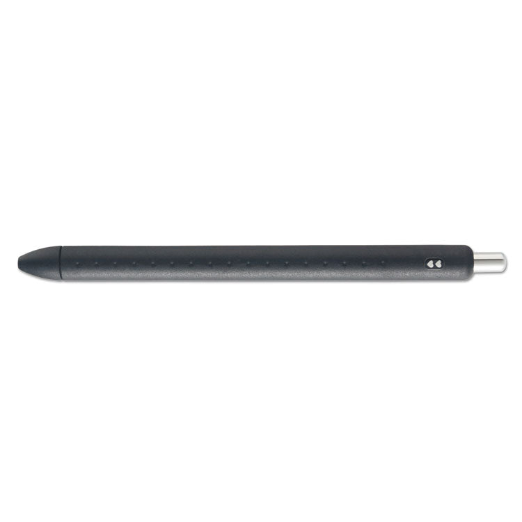 InkJoy Gel Pen, Retractable, Medium 0.7 mm, Black Ink, Black/Smoke Barrel, 36/Pack