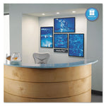 Matrix Magnetic Boards, 48" x 31", White Surface, Satin Aluminum Frame