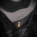 General Utility Gloves, EN388: 2132, 9" Long, Large, Black, Pair