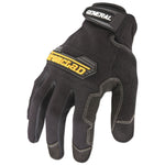 General Utility Gloves, EN388: 2132, 9" Long, Medium, Black, Pair
