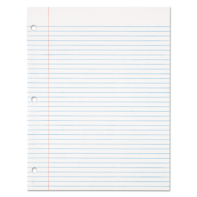Filler Paper, 3-Hole, 8.5 X 11, Medium/college Rule, 500/pack