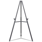 Quantum Heavy Duty Display Easel, 35.62" to 61.22" High, Plastic, Black