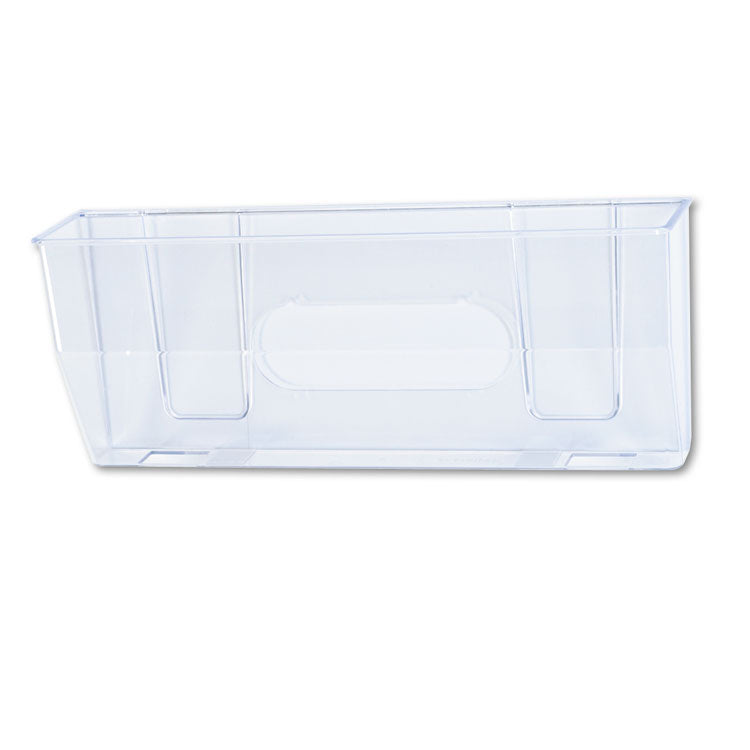 Magnetic DocuPocket Wall File, Legal/Letter Size, 15" x 3" x 6.38", Clear