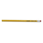 No. 2 Pencil Value Pack, HB (#2), Black Lead, Yellow Barrel, 144/Box
