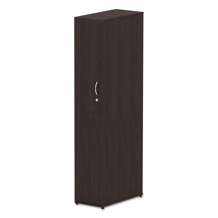 Alera Valencia Series Wardrobe, 11.88w x 22.78d x 65h, Espresso