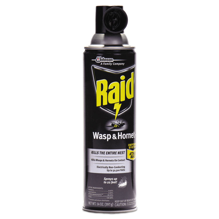 Wasp and Hornet Killer, 14 oz Aerosol Spray, 12/Carton