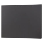 Foam Board, CFC-Free Polystyrene, 20 x 30, Black Surface and Core, 10/Carton