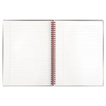 Flexible Cover Twinwire Notebooks, SCRIBZEE Compatible, 1-Subject, Wide/Legal Rule, Black/Red Cover, (70) 11 x 8.5 Sheets