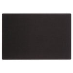 Oval Office Fabric Board, 36" x 24", Black Surface