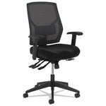 Vl582 High-Back Task Chair, Supports Up To 250 Lb, 19" To 22" Seat Height, Black
