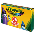 Classic Color Crayons In Flip-Top Pack With Sharpener, 96 Colors/pack