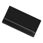 Soft Backed Keyboard Wrist Rest, 19 x 10, Black