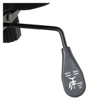 Alera Strada Series High-Back Swivel/tilt Top-Grain Leather Chair, Supports Up To 275 Lb, 17.91" To 21.85" Seat Height, Black