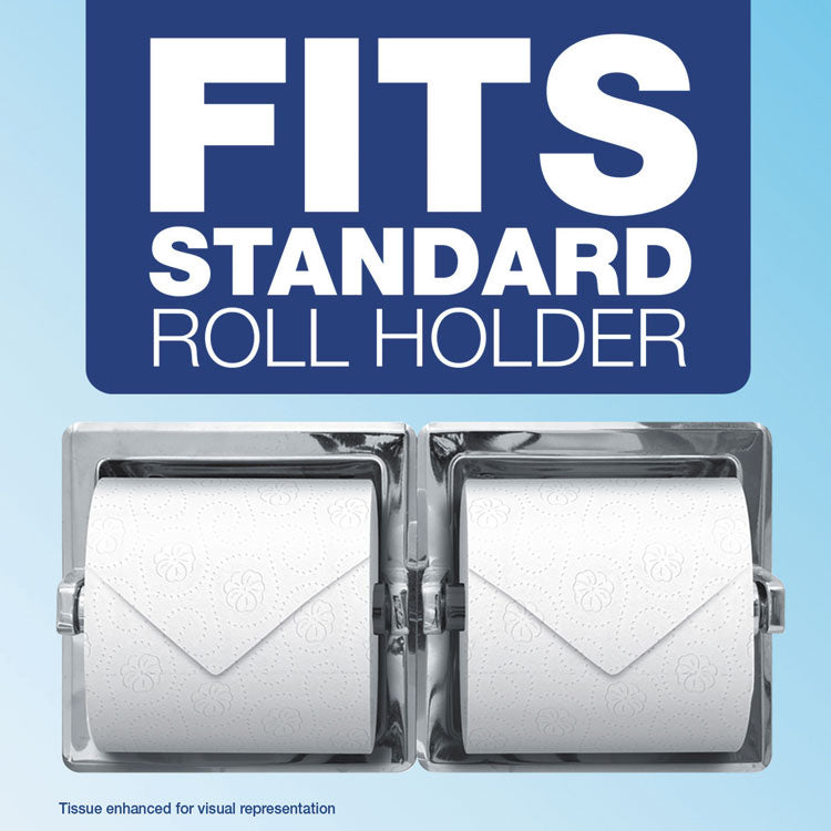 Commercial Bathroom Tissue, Septic Safe, Individually Wrapped, 2-Ply, White, 450 Sheets/roll, 75 Rolls/carton