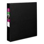 Durable Non-View Binder With Durahinge And Slant Rings, 3 Rings, 1.5" Capacity, 11 X 8.5, Black