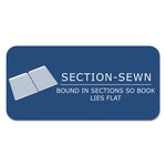 Lab Research Notebook, Quadrille Rule (5 sq/in), Black Cover, (72) 11.25 x 8.75 Sheets