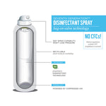 Disinfectant Sprays, Eucalyptus/spearmint/thyme, 13.9 Oz, Spray Bottle
