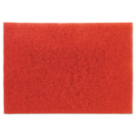 Low-Speed Buffer Floor Pads 5100, 28 X 14, Red, 10/carton
