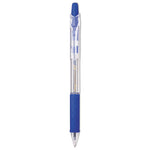 R.s.v.p. Rt Ballpoint Pen, Retractable, Medium 1 Mm, Blue Ink, Clear Barrel, Dozen