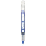 Finito! Porous Point Pen, Stick, Extra-Fine 0.4 mm, Blue Ink, Blue/Silver/Clear Barrel