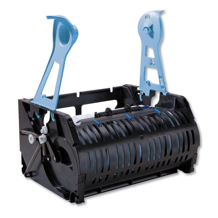 Pro Mod Manual Hard Roll Towel Dispenser Module, 9.63 x 13.38 x 8.13, Black/Blue