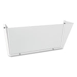 Unbreakable DocuPocket Wall File, Letter Size, 14.5" x 3" x 6.5", Clear
