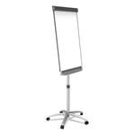 Prestige 2 Mobile Presentation Easel with Extendable Easel Pad Arms, 36" x 24", White Surface, Black/Gray Metal/Plastic Frame