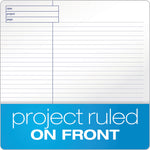 Docket Gold Planning Pads, Project-Management Format, Quadrille Rule (4 Sq/in), 40 White 8.5 X 11.75 Sheets, 4/pack