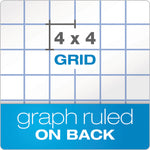 Docket Gold Planning Pads, Project-Management Format, Quadrille Rule (4 Sq/in), 40 White 8.5 X 11.75 Sheets, 4/pack