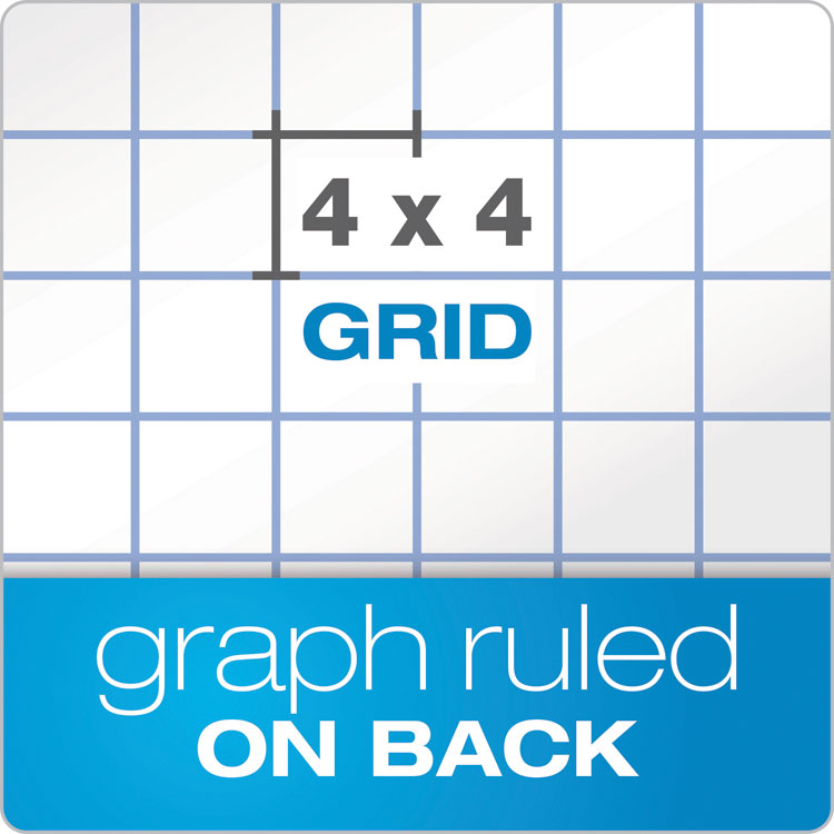 Docket Gold Planning Pads, Project-Management Format, Quadrille Rule (4 Sq/in), 40 White 8.5 X 11.75 Sheets, 4/pack