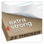 Docket Gold Steno Pads, Gregg Rule, Frosted White Cover, 100 White (Heavyweight 20 lb Bond) 6 x 9 Sheets