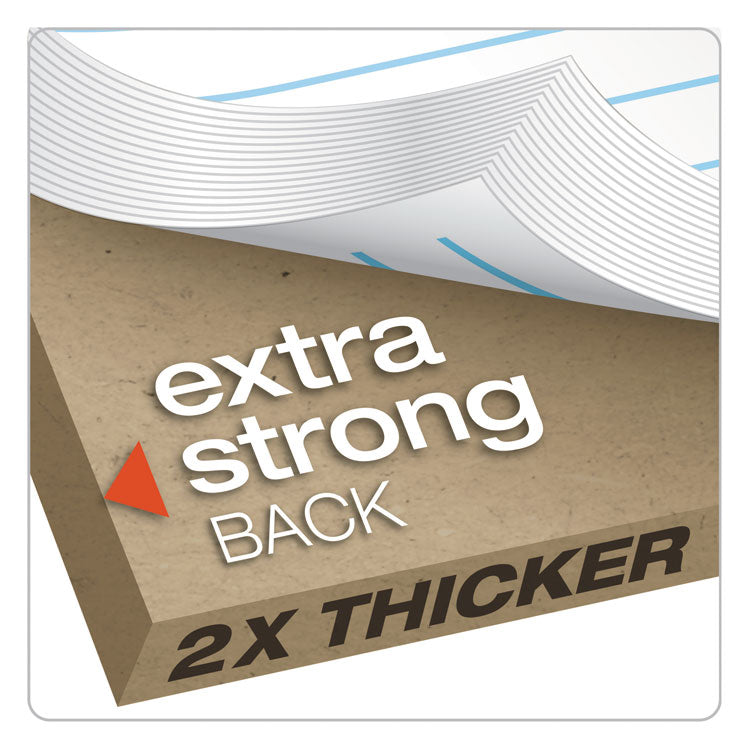 Docket Gold Steno Pads, Gregg Rule, Frosted White Cover, 100 White (Heavyweight 20 lb Bond) 6 x 9 Sheets