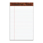 "The Legal Pad" Ruled Perforated Pads, Narrow Rule, 50 White 5 X 8 Sheets, Dozen