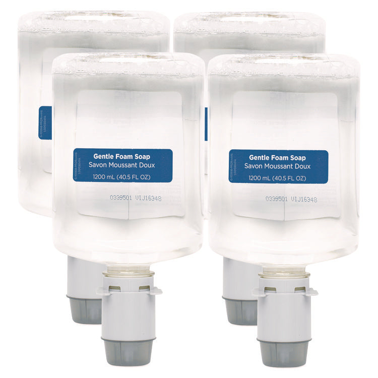 Pacific Blue Ultra Foam Soap Manual Dispenser Refill, Fragrance-Free, 1,200 mL, 4/Carton