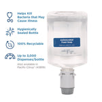 Pacific Blue Ultra Foam Soap Manual Dispenser Refill, Antimicrobial, Unscented, 1,200 mL, 4/Carton