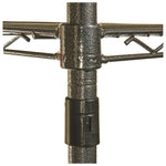 Wire Shelving Starter Kit, Four-Shelf, 48w X 24d X 72h, Black Anthracite