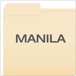 Manila Fastener Folders, 1/3-Cut Tabs, 2 Fasteners, Letter Size, Manila Exterior, 50/Box
