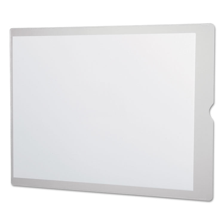 Utili-Jac Heavy-Duty Clear Plastic Envelope, 9 x 12, Clear, 50/Box