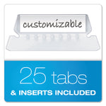 Earthwise by Pendaflex 100% Recycled Colored Hanging File Folders, Letter Size, 1/5-Cut Tabs, Green, 25/Box