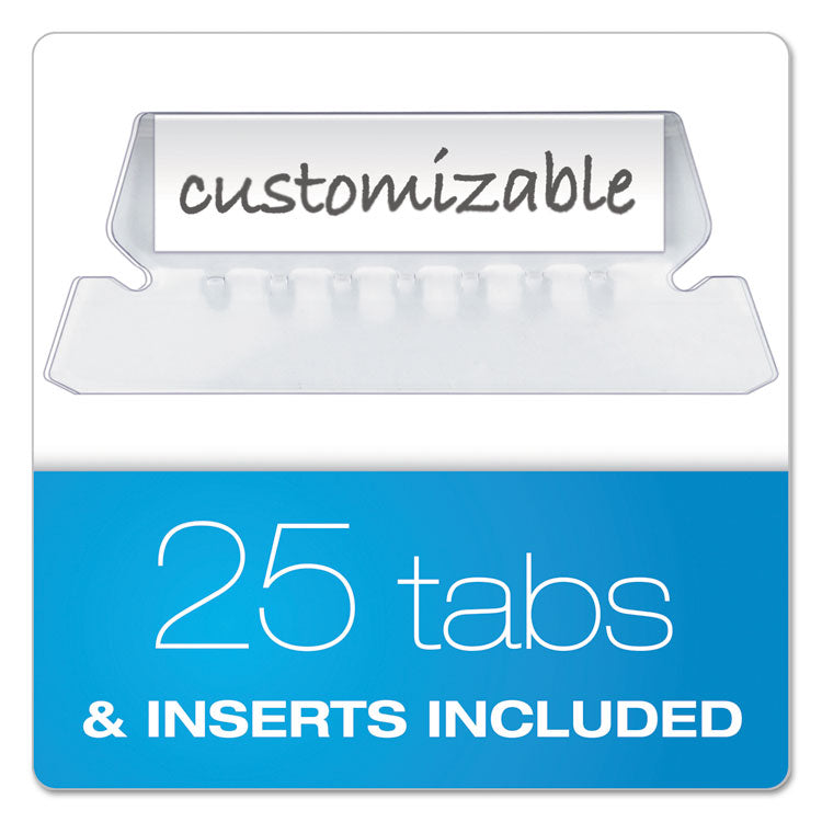 Earthwise by Pendaflex 100% Recycled Colored Hanging File Folders, Letter Size, 1/5-Cut Tabs, Green, 25/Box