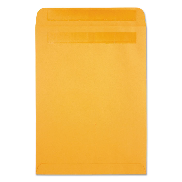 Redi-Seal Catalog Envelope, #10 1/2, Cheese Blade Flap, Redi-Seal Adhesive Closure, 9 x 12, Brown Kraft, 250/Box