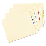 Removable File Folder Labels With Sure Feed Technology, 0.66 X 3.44, White, 30/sheet, 25 Sheets/pack