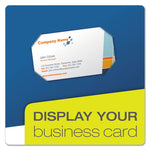 High Gloss Laminated Paperboard Folder, 100-Sheet Capacity, 11 X 8.5, Blue, 25/box