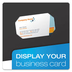 High Gloss Laminated Paperboard Folder, 100-Sheet Capacity, 11 X 8.5, Black, 25/box