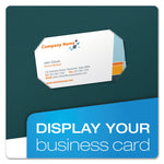 Earthwise By Oxford 100% Recycled Paper Twin-Pocket Portfolio, 100-Sheet Capacity, 11 X 8.5, Blue, 25/box