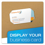 Earthwise By Oxford 100% Recycled Paper Twin-Pocket Portfolio, 100-Sheet Capacity, 11 X 8.5, Natural, 25/box